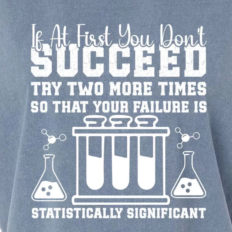 Funny Statistics Science Pun Chemistry Gift Garment-Dyed Women's Muscle Tee