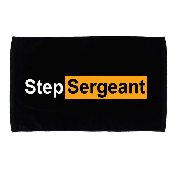 Funny Step Sergeant Microfiber Hand Towel