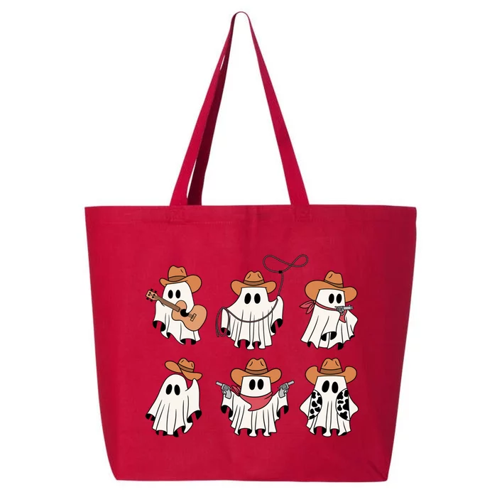 Funny Saying Spooky Season Halloween Western 25L Jumbo Tote