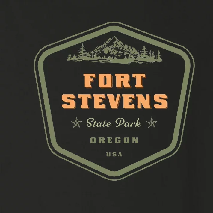 Fort Stevens State Park Oregon Retro Toddler Long Sleeve Shirt