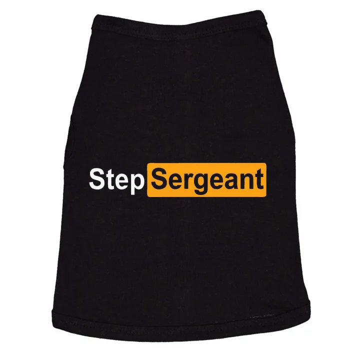 Funny Step Sergeant Doggie Tank