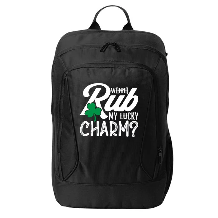 Funny Sexy St Patricks Day Clothing For Men Inappropriate City Backpack