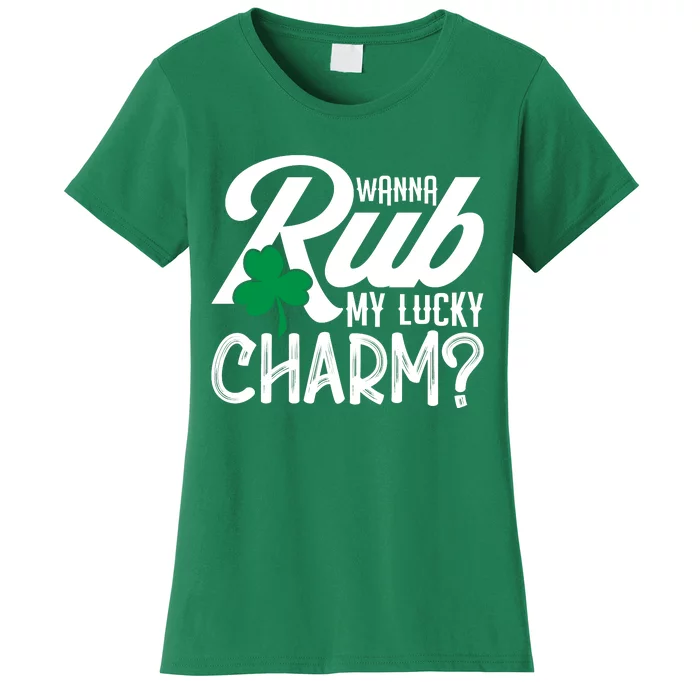 Funny Sexy St Patricks Day Clothing For Men Inappropriate Women's T-Shirt