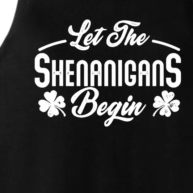 Funny Shenanigans St Patricks Day Costumes Wo Ladies Tri-Blend Wicking Tank