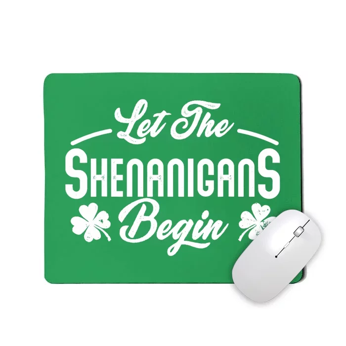 Funny Shenanigans St Patricks Day Costumes Wo Mousepad