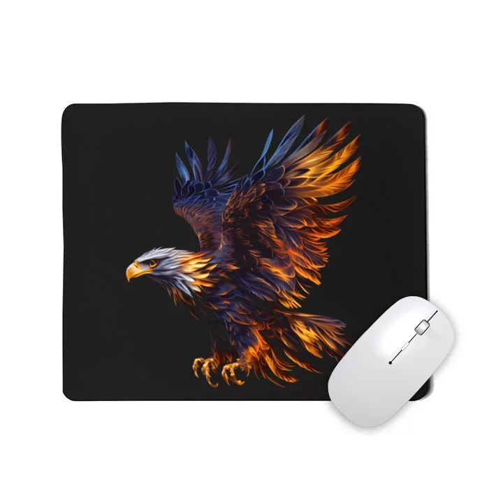 Fiery Steller's Seaeagle Graphic Mousepad