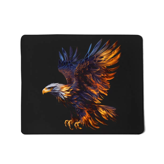 Fiery Steller's Seaeagle Graphic Mousepad