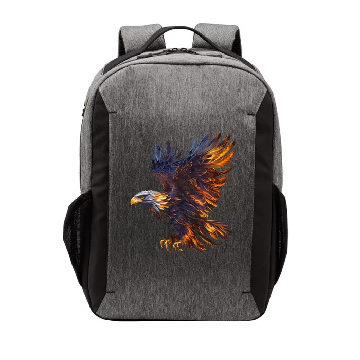 Fiery Steller's Seaeagle Graphic Vector Backpack