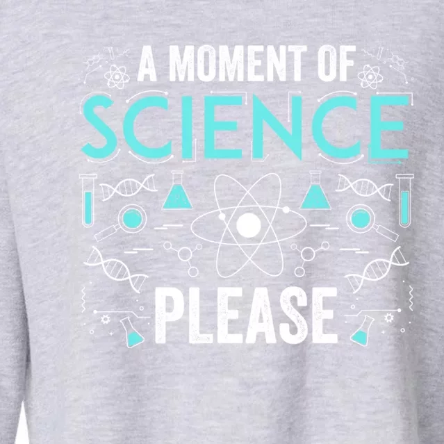 Funny Scientist Science Chemistry Physics Lover Geek Nerd Cool Gift Cropped Pullover Crew