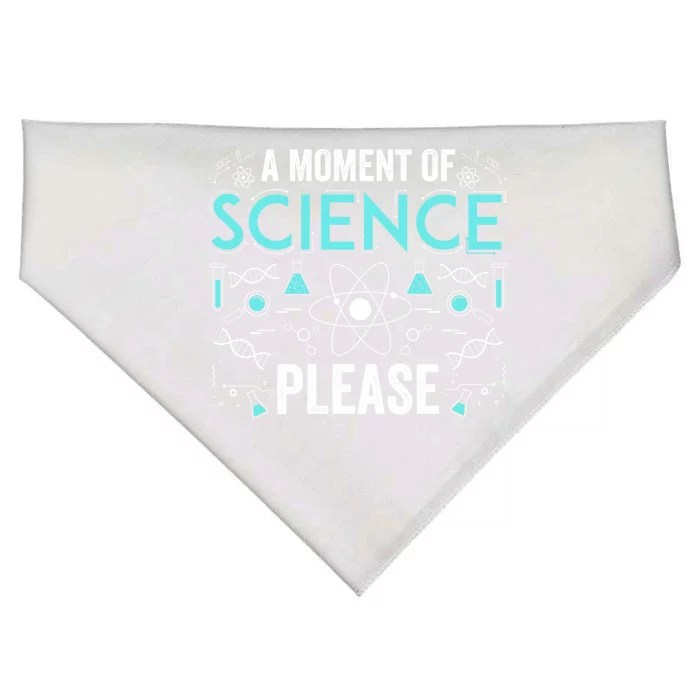 Funny Scientist Science Chemistry Physics Lover Geek Nerd Cool Gift USA-Made Doggie Bandana