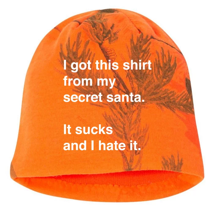 Funny Sarcastic Secret Santa Gift Idea Gift Kati - Camo Knit Beanie