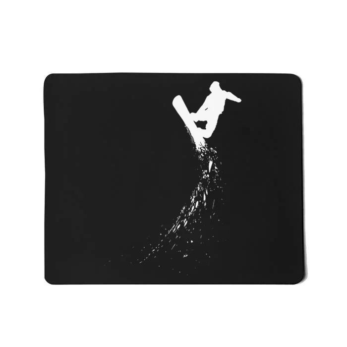 Freestyle Snowboarding Snowboarder Snowboard Wintersports Mousepad