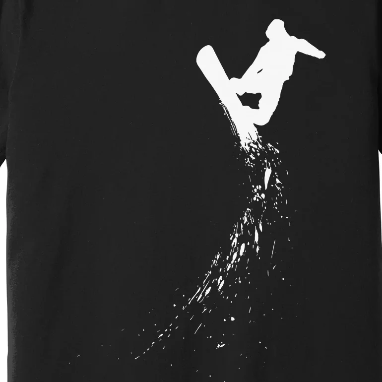 Freestyle Snowboarding Snowboarder Snowboard Wintersports Premium T-Shirt