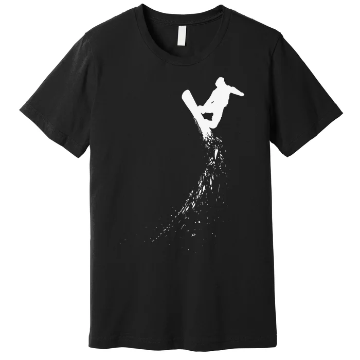 Freestyle Snowboarding Snowboarder Snowboard Wintersports Premium T-Shirt