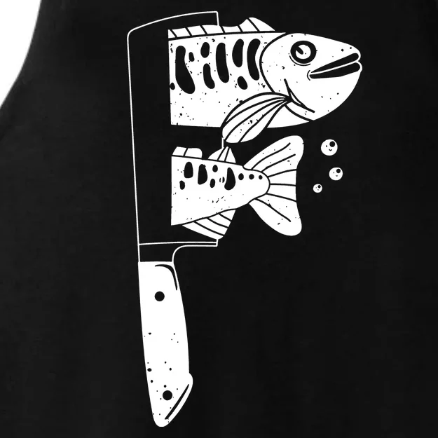 Fresh Sashimi Sushi Knife Anime Inspiration Ladies Tri-Blend Wicking Tank