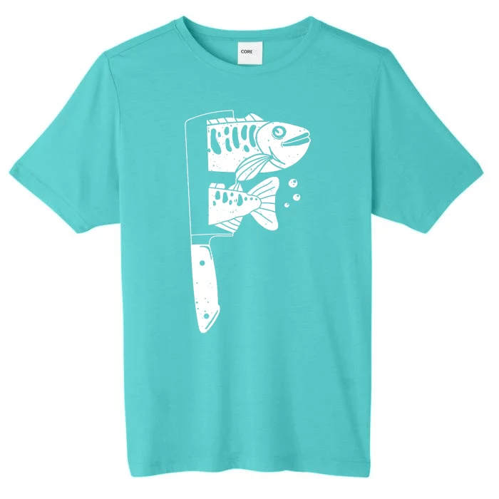 Fresh Sashimi Sushi Knife Anime Inspiration ChromaSoft Performance T-Shirt