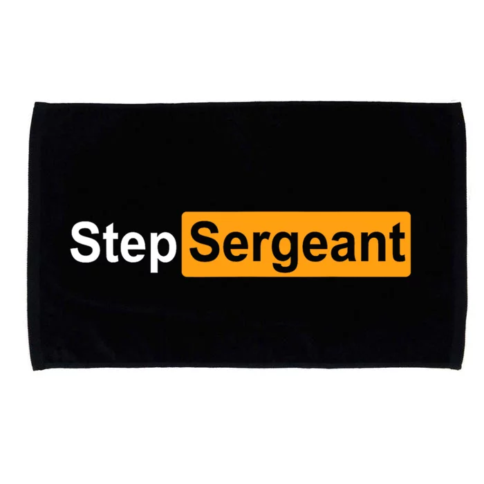 Funny Step Sergeant Microfiber Hand Towel