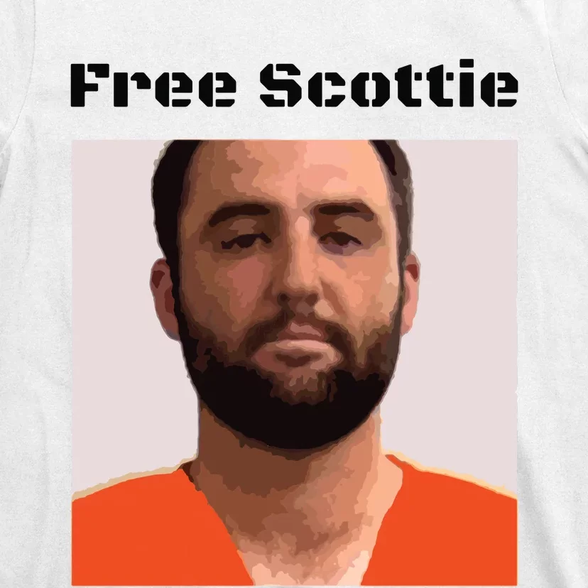 Free Scottie Scottie Sheffler Mugshot T-Shirt