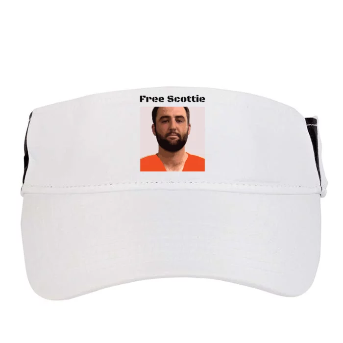 Free Scottie Scottie Sheffler Mugshot Adult Drive Performance Visor