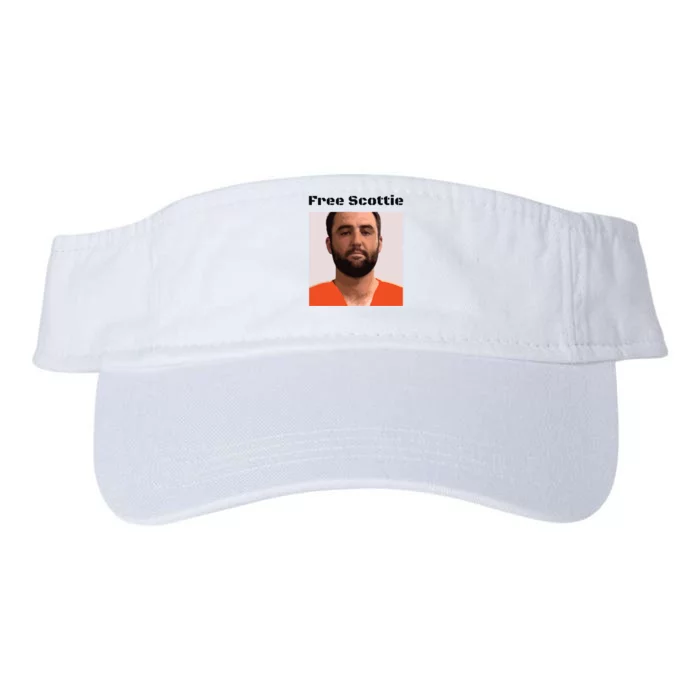 Free Scottie Scottie Sheffler Mugshot Valucap Bio-Washed Visor