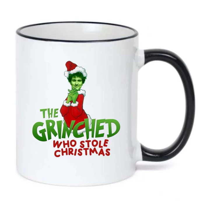 FTX SBF Sam Bankman Fried The Grinched Who Stole Christmas Black Color Changing Mug