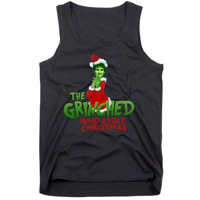 FTX SBF Sam Bankman Fried The Grinched Who Stole Christmas Tank Top