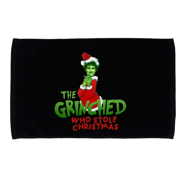 FTX SBF Sam Bankman Fried The Grinched Who Stole Christmas Microfiber Hand Towel