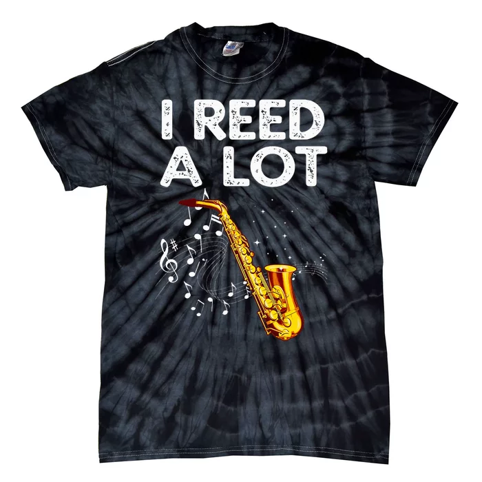 Funny Saxophone Tenor Saxophone Player Tie-Dye T-Shirt