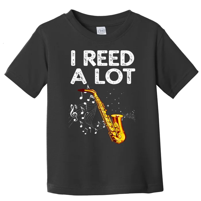 Funny Saxophone Tenor Saxophone Player Toddler T-Shirt