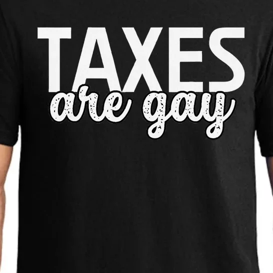 Funny Sarcastic Tax Quote Pajama Set