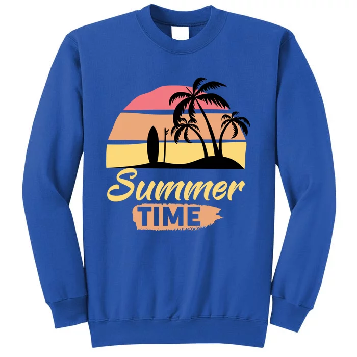 Fun Summer Time Happenings Sunshine Beaches Surfing Swimming Great Gift Tall Sweatshirt