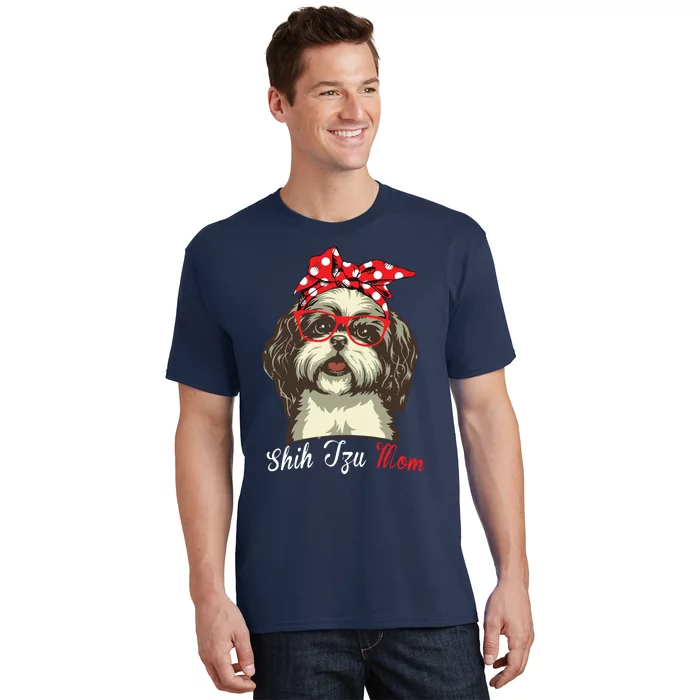 Funny Shih Tzu Mom For Shih Tzu Dog Lovers Premium T-Shirt