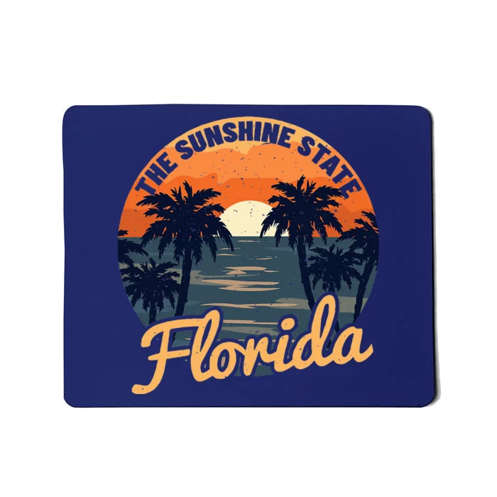 Florida Sunset Throwback Design Classic Mousepad