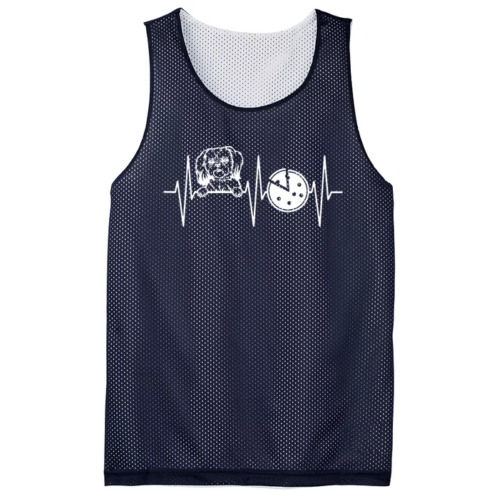 Funny Shih Tzu Pizza Dog EKG Shih Tzu Lover Mesh Reversible Basketball Jersey Tank