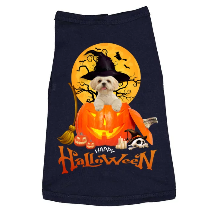 Funny Shih Tzu Spooky Halloween Doggie Tank