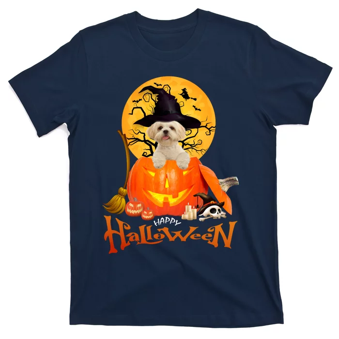 Funny Shih Tzu Spooky Halloween T-Shirt