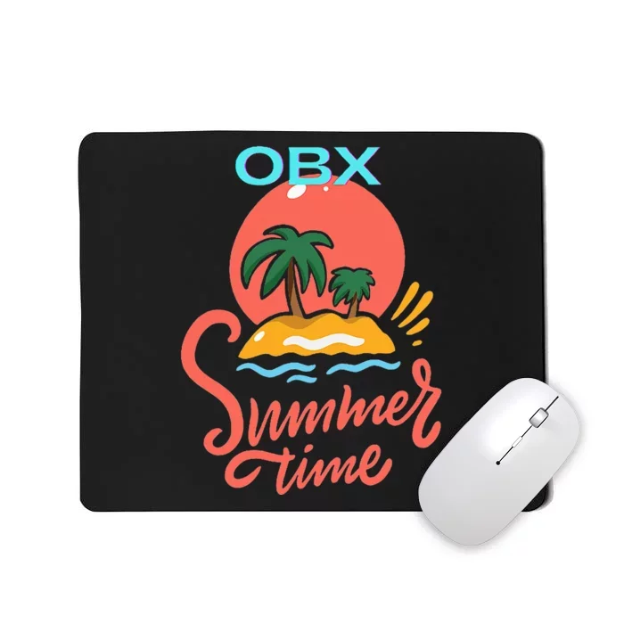 Fun Summer Time Beach Ocean Breeze Sand Palm Trees Sun Mousepad