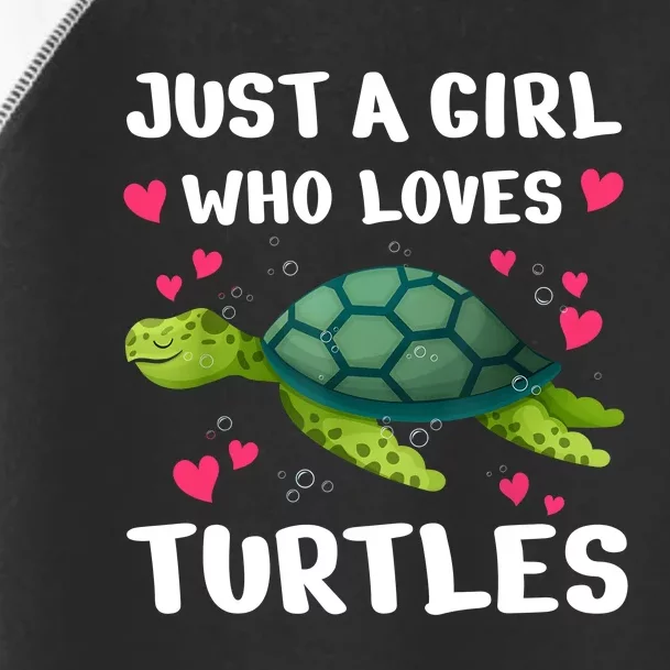 Funny Sea Turtle For Women Girl Turtle Lover Ocean Turtles Toddler Fine Jersey T-Shirt