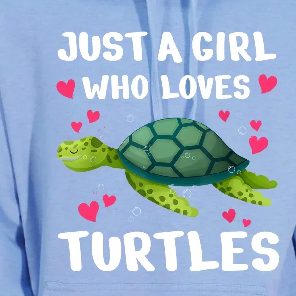 Funny Sea Turtle For Women Girl Turtle Lover Ocean Turtles Unisex Surf Hoodie