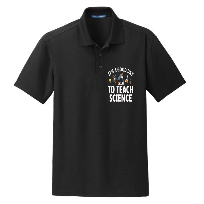 Funny Science Teacher Art For  Nerd Physics Teacher Dry Zone Grid Performance Polo