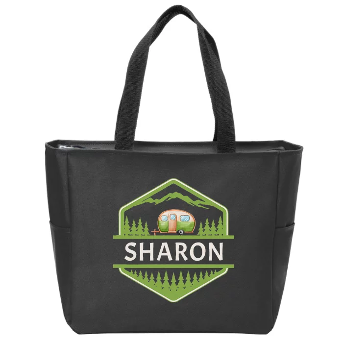 For Sharon Tribute Love Zip Tote Bag