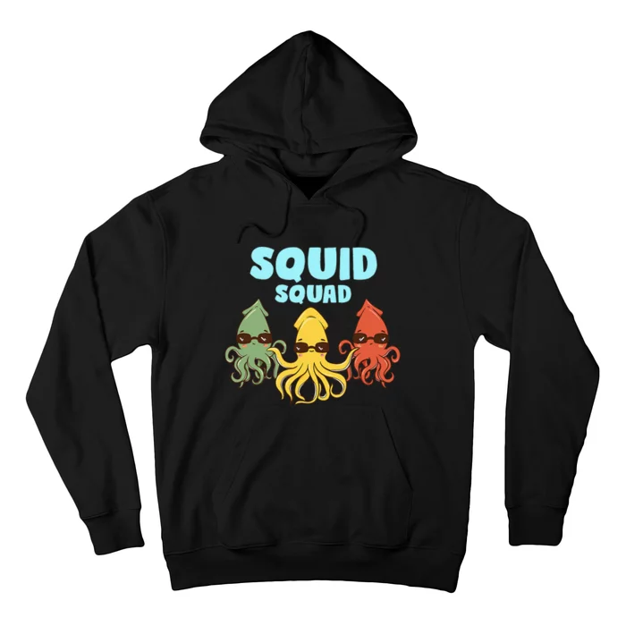 Funny Squid Tentacle Octopus Biologist Marine Biology Hoodie