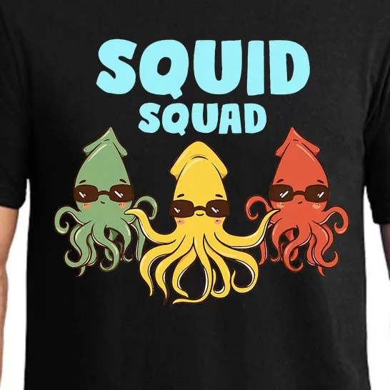 Funny Squid Tentacle Octopus Biologist Marine Biology Pajama Set