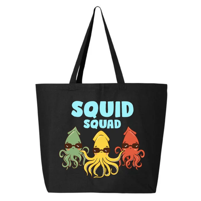 Funny Squid Tentacle Octopus Biologist Marine Biology 25L Jumbo Tote