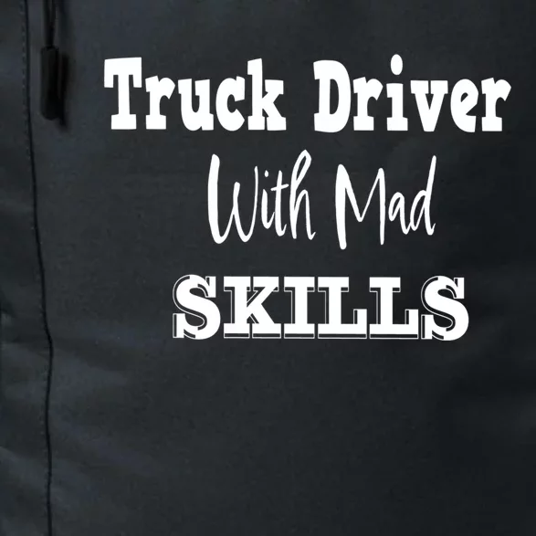 Funny Semi Trailer Diesel Trucker Big Rig Truck Driver Gift Daily Commute Backpack