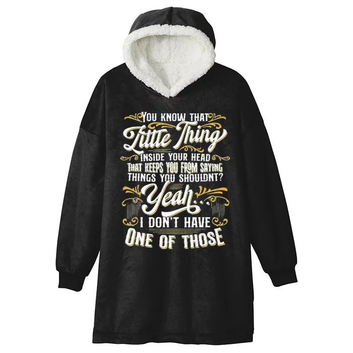 Funny Sarcasm Tee Sarcastic Humor Novelty Sarcasm Hooded Wearable Blanket