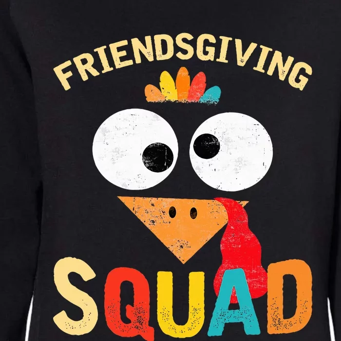 Friendsgiving Squad Thanksgiving Womens California Wash Sweatshirt