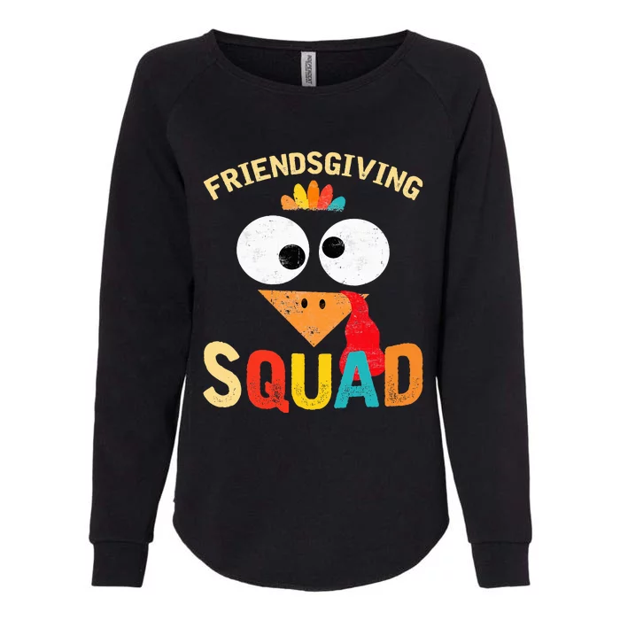 Friendsgiving Squad Thanksgiving Womens California Wash Sweatshirt