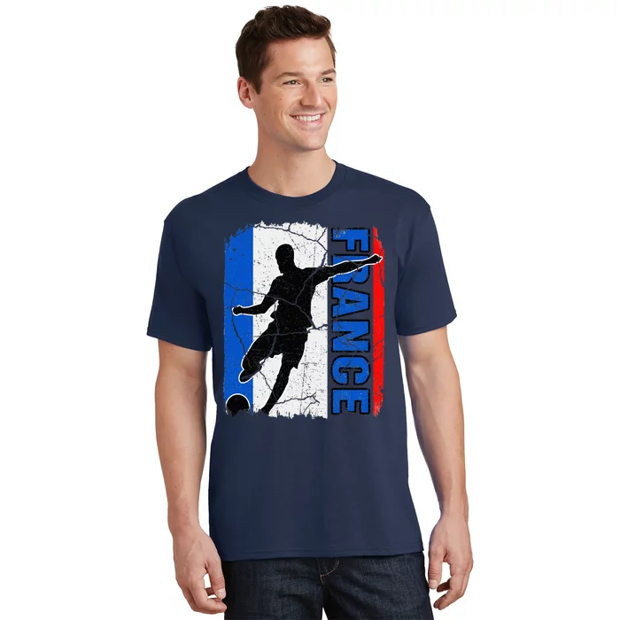 France Soccer Team French Flag Jersey Fans T-Shirt