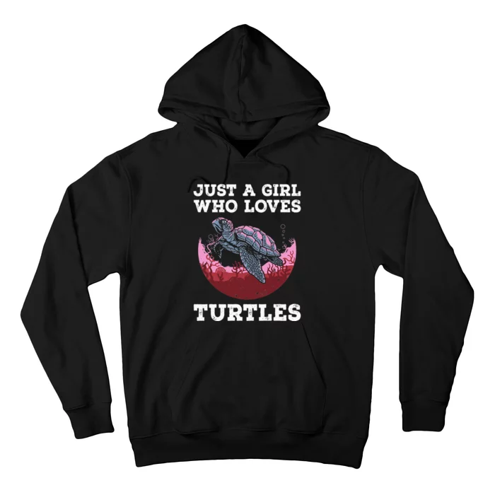 Funny Sea Turtle Design For  Turtle Lovers Hoodie